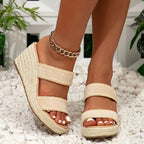 Dames zomersandalen met steunzool