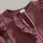Meisjes babypakje met ruches