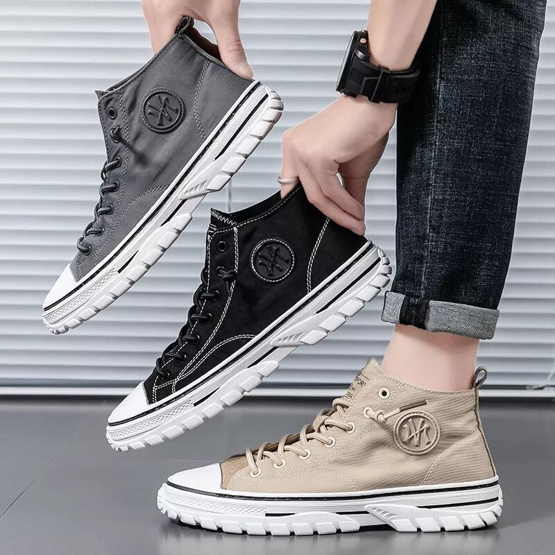Urban canvas sneakers voor heren