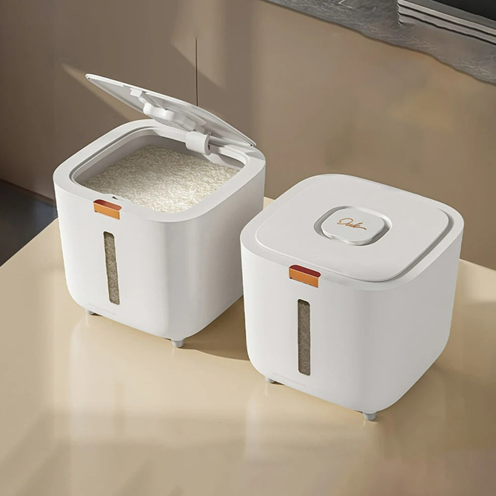 Luchtdichte graandispenser met deksel (5–10 kg)