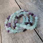Mala-armband met fluoriet