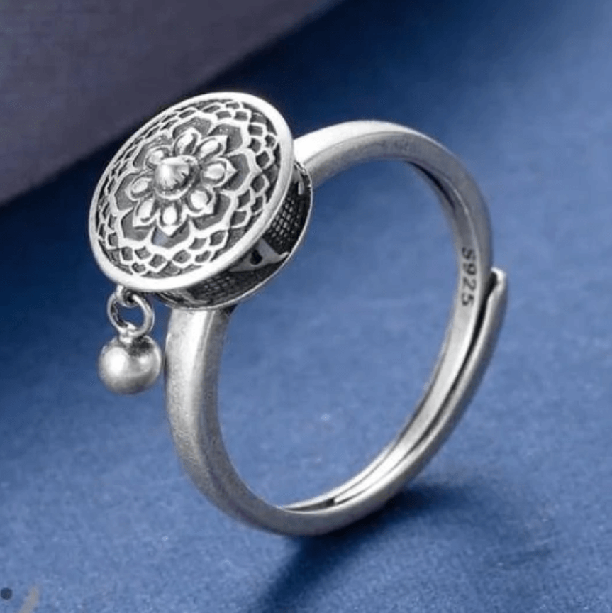 Mantra gebedsmolen ring