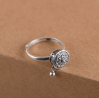 Mantra gebedsmolen ring