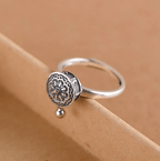 Mantra gebedsmolen ring