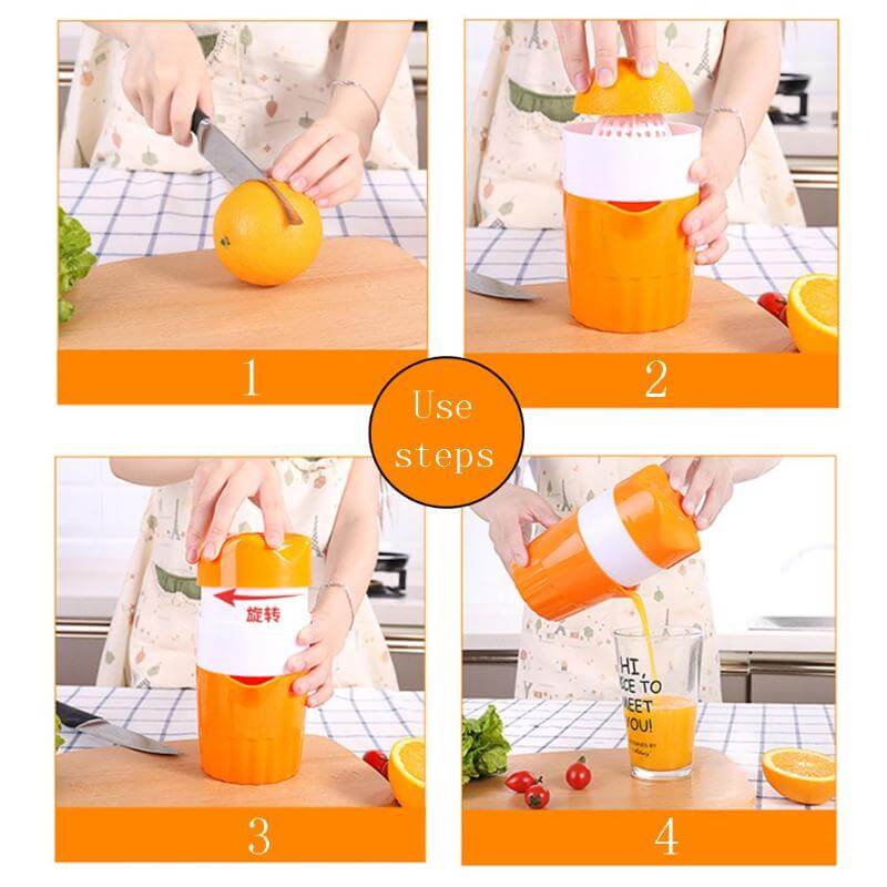Handmatige fruit juicer
