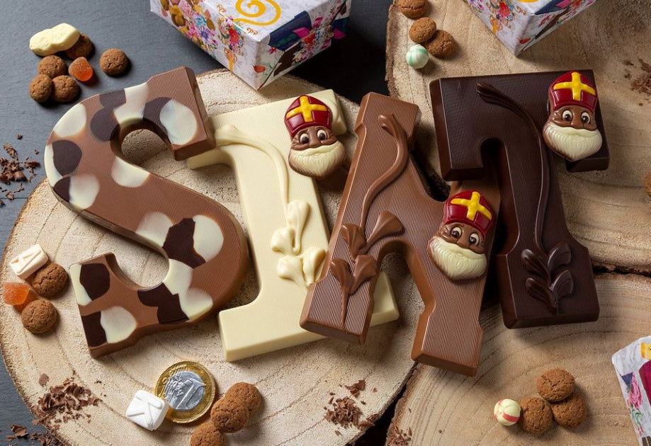 3D siliconen mal om chocoladeletters te gieten – bakplezier