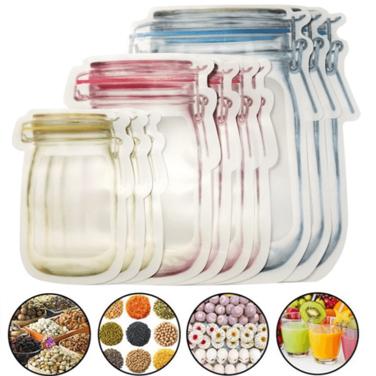 Life food – herbruikbare potten zakjes