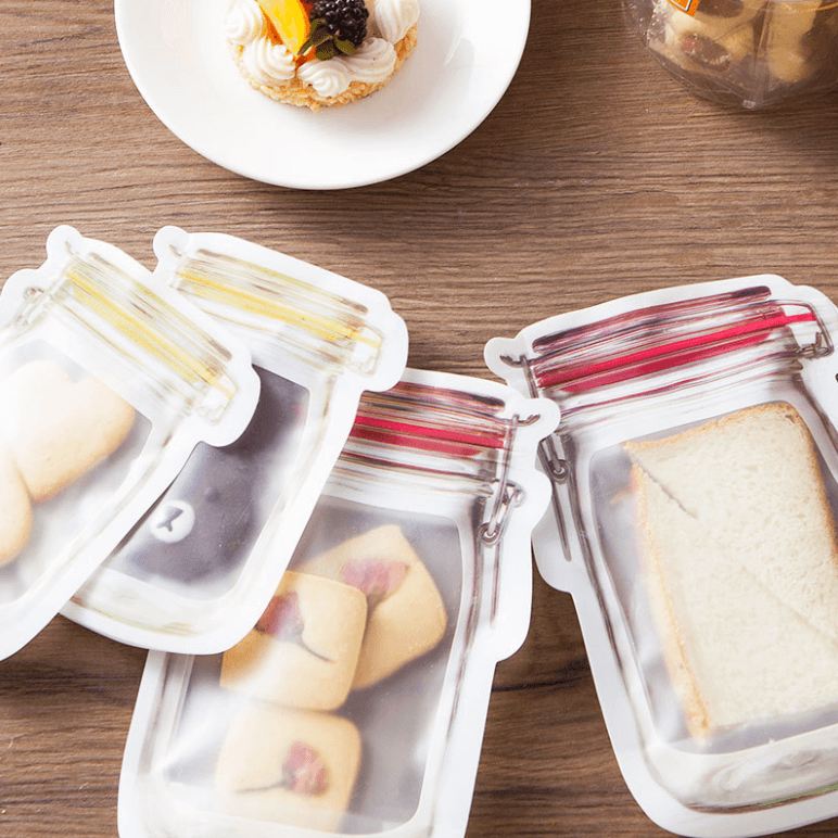 Life food – herbruikbare potten zakjes
