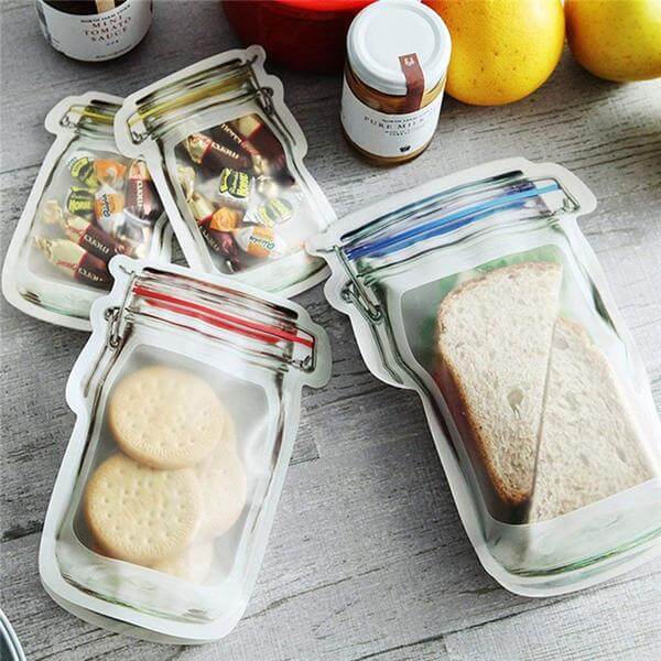 Life food – herbruikbare potten zakjes