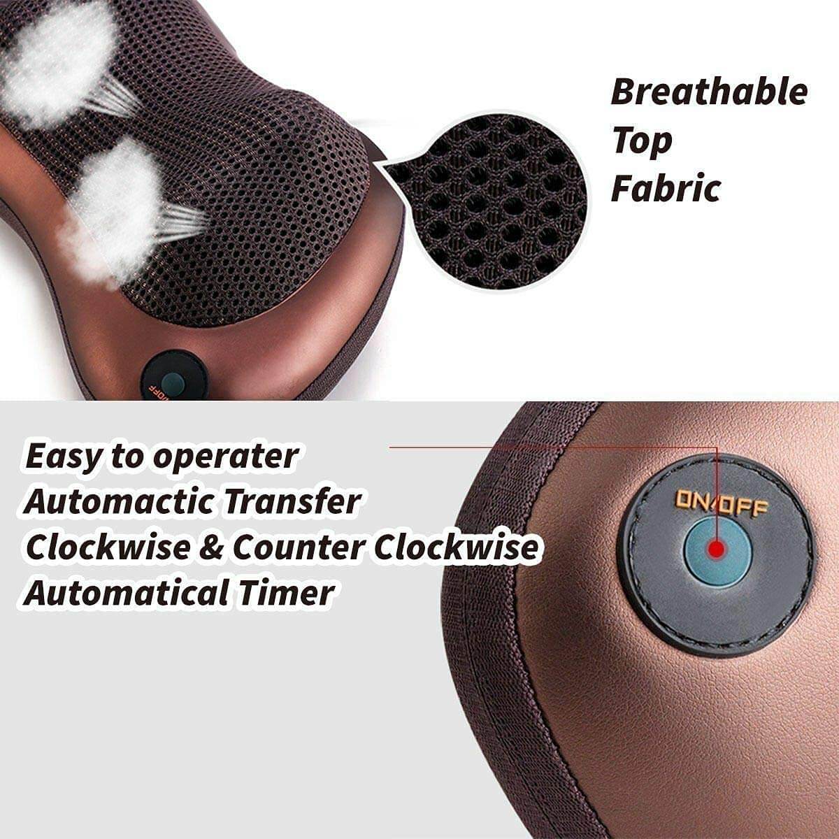 Massage pillow – voor urenlange rust