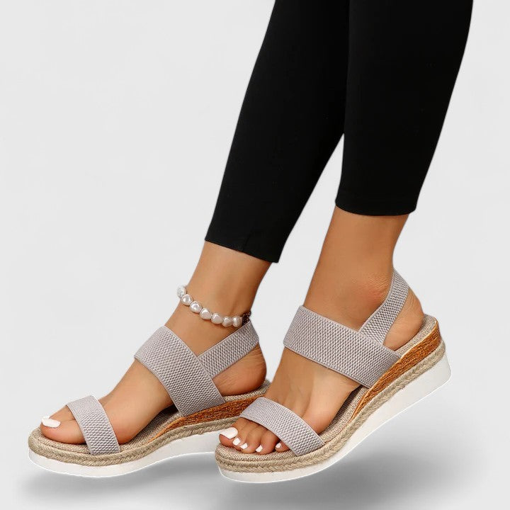 Sandalen met voetboogondersteuning en zachte demping