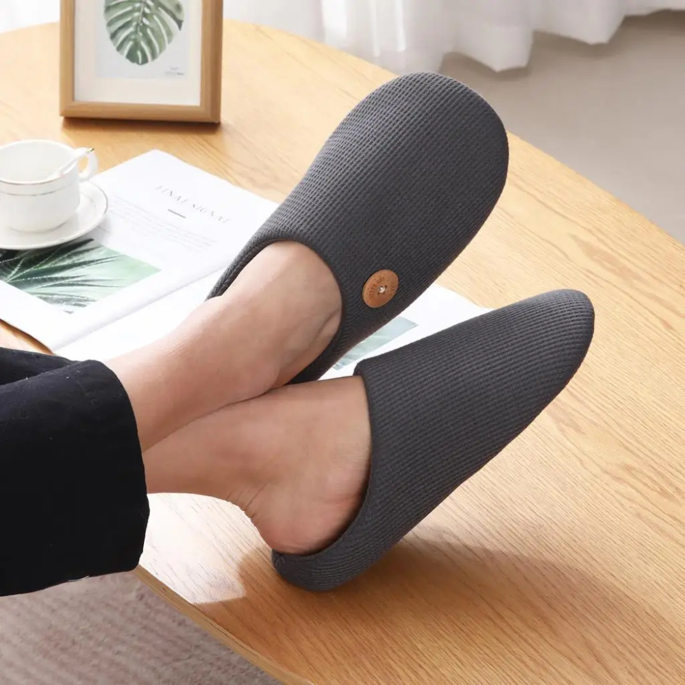 Memory foam comfort pantoffels