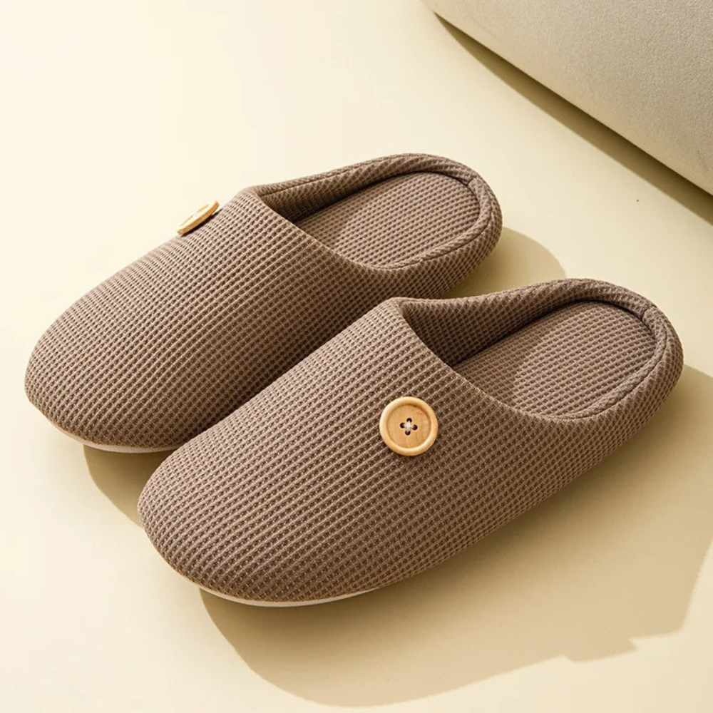 Memory foam comfort pantoffels