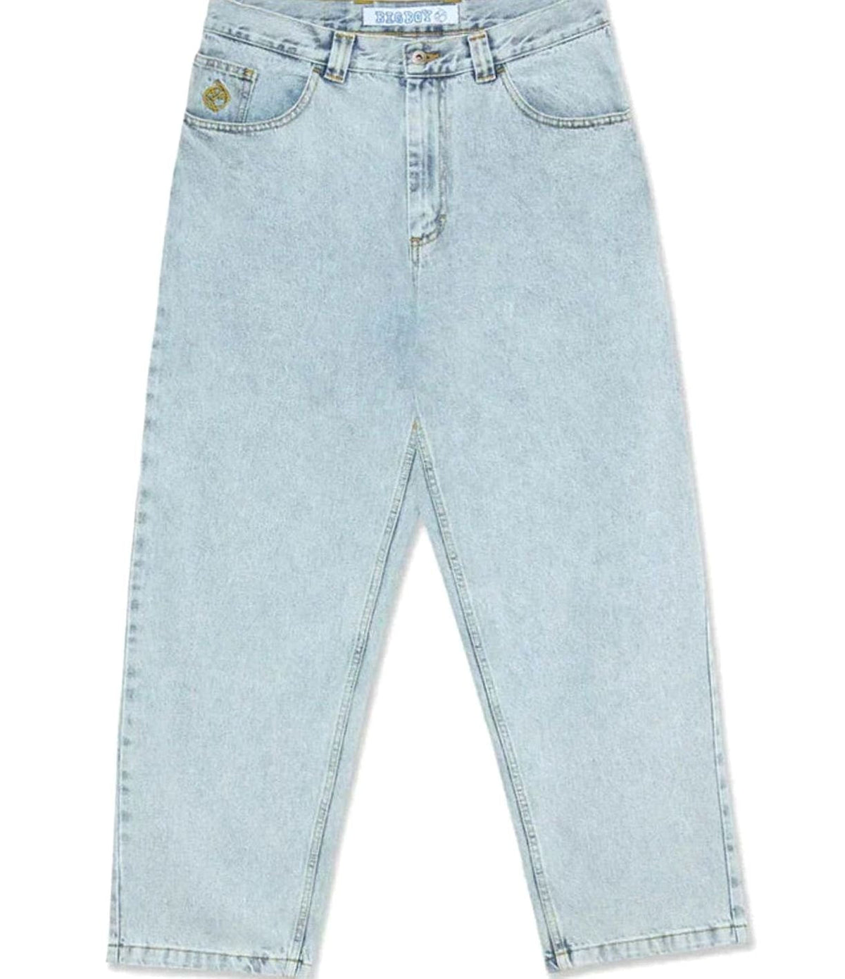 Wessel | Baggy herenjeans met wijde pijpen