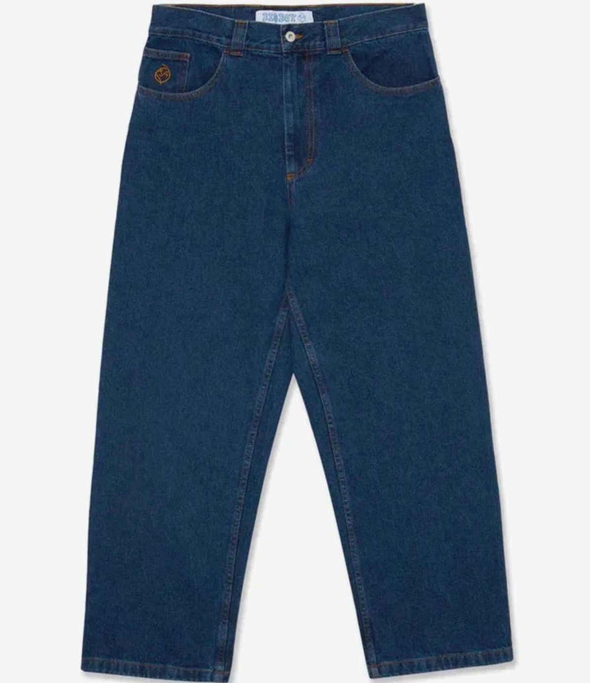 Wessel | Baggy herenjeans met wijde pijpen