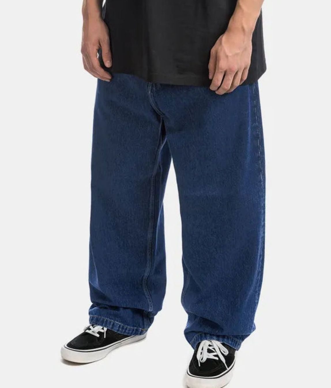 Wessel | Baggy herenjeans met wijde pijpen