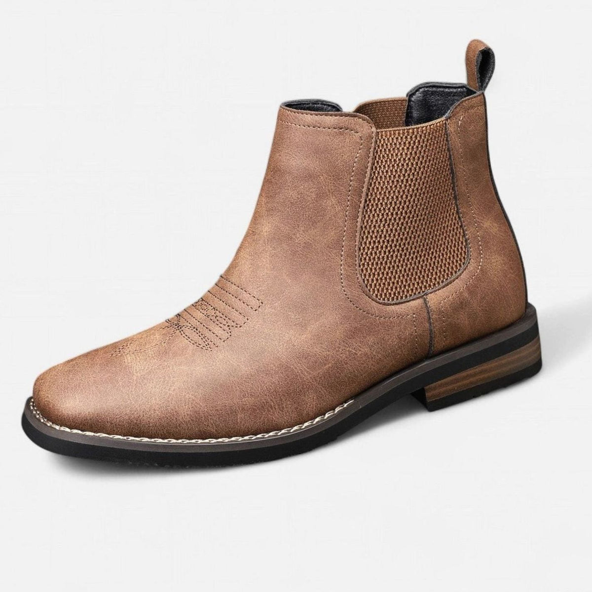 Chelsea boots voor heren van imitatieleer