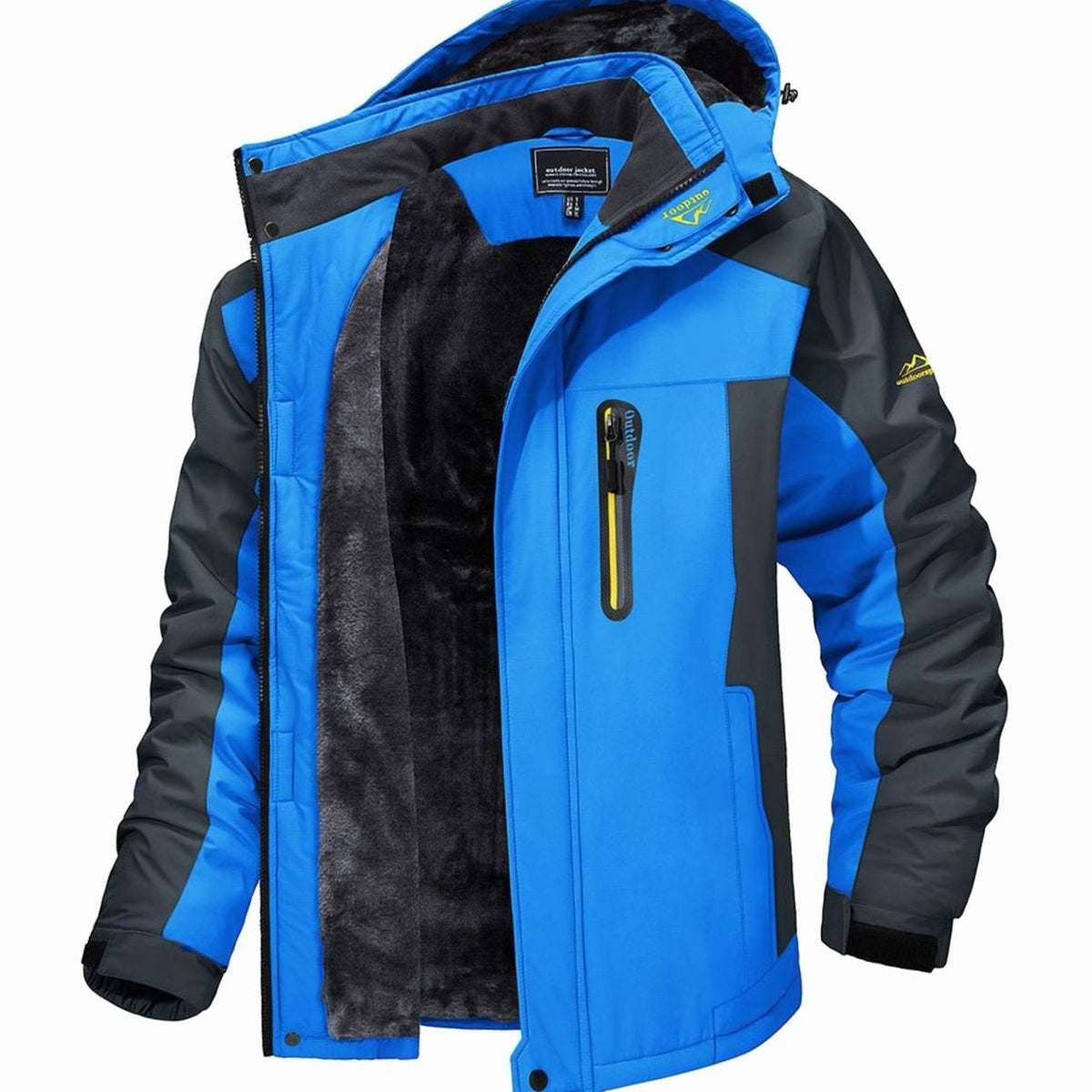 Quinn | Winddichte winterjas met fleecevoering en verstelbare capuchon