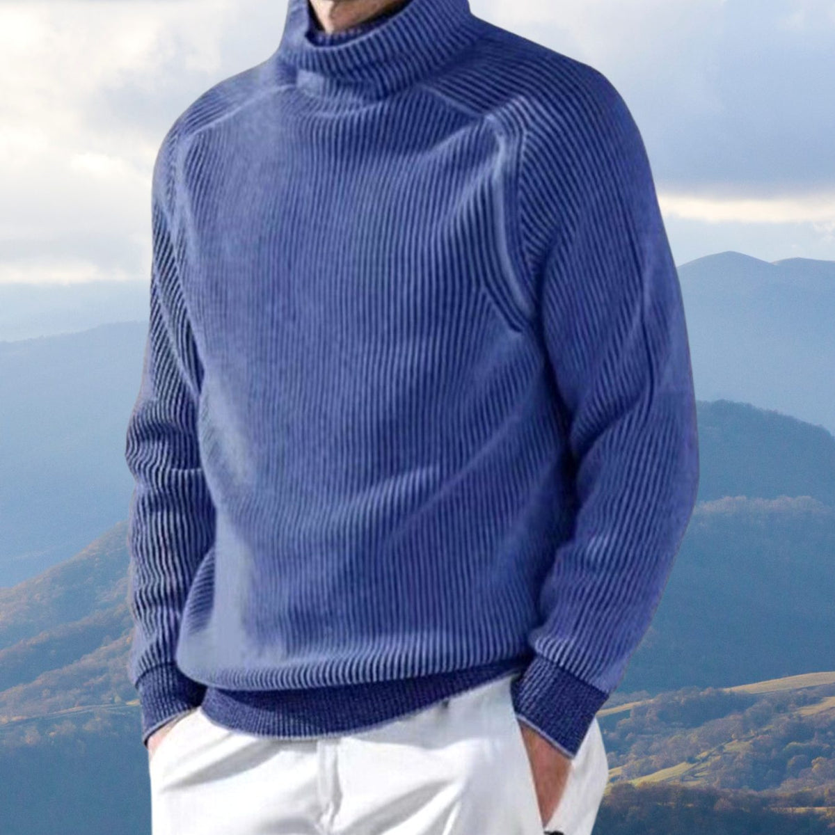 Loris | Slim-fit herencoltrui met fijne ribstructuur