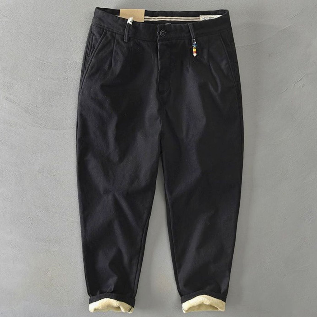 Otis | Slim-fit chino met fleecevoering