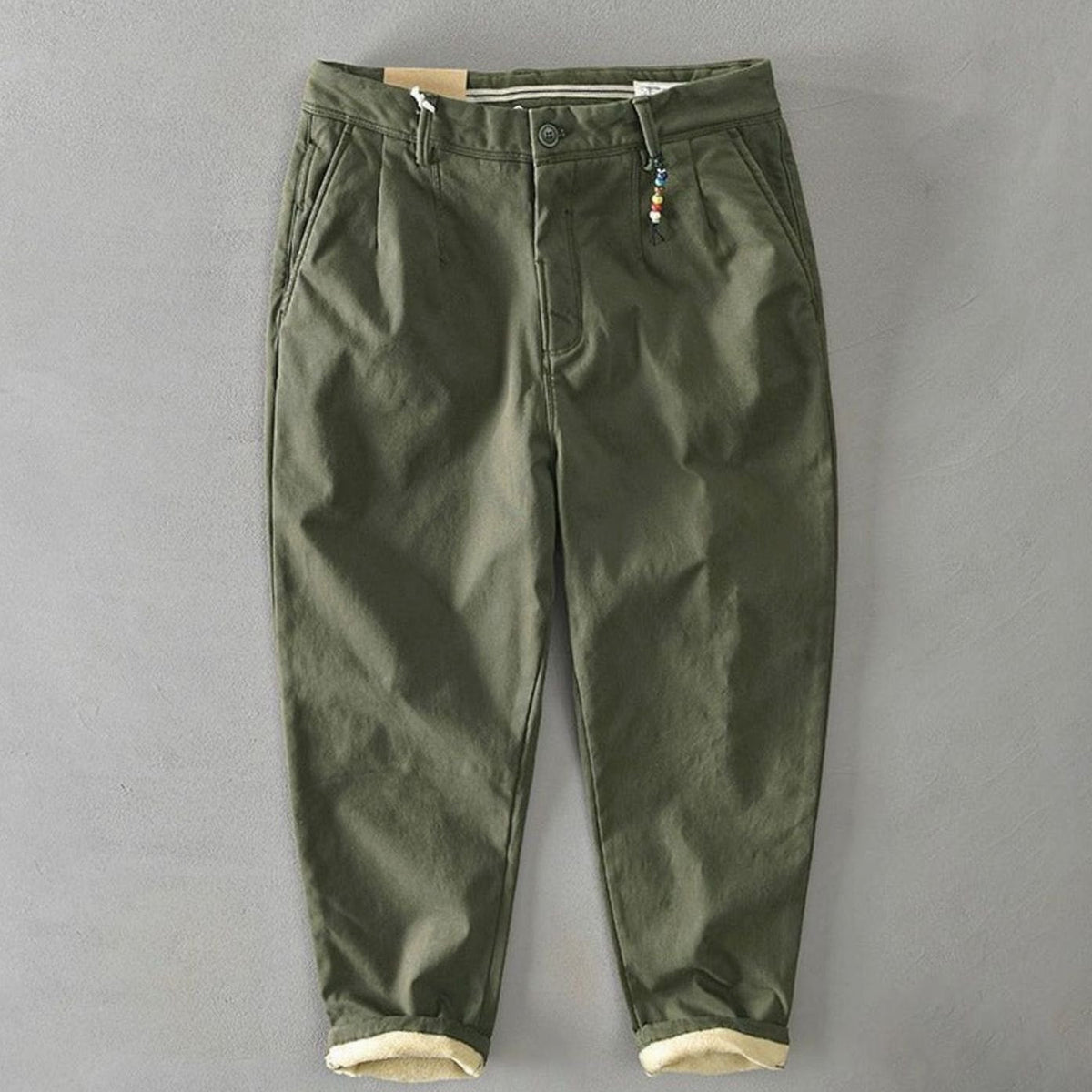Otis | Slim-fit chino met fleecevoering