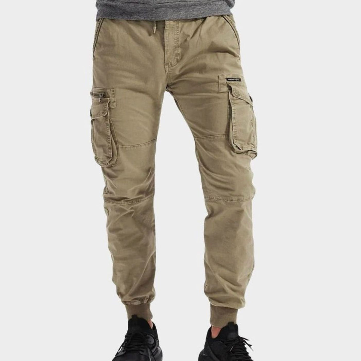 Joep | Cargo-joggingbroek met trekkoord en meerdere zakken