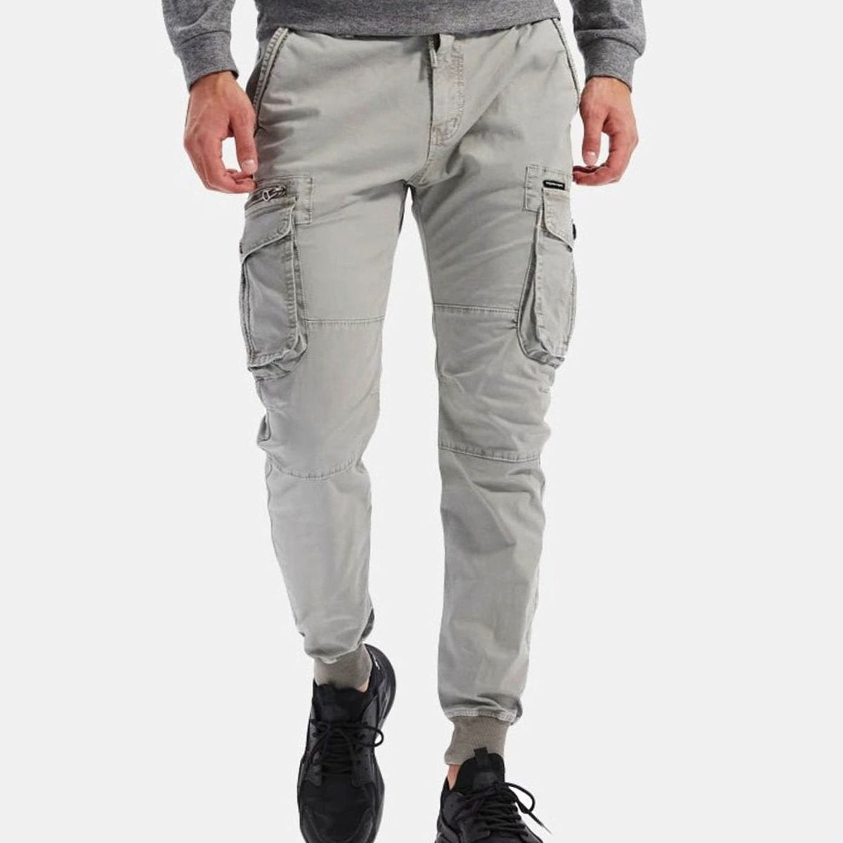 Joep | Cargo-joggingbroek met trekkoord en meerdere zakken