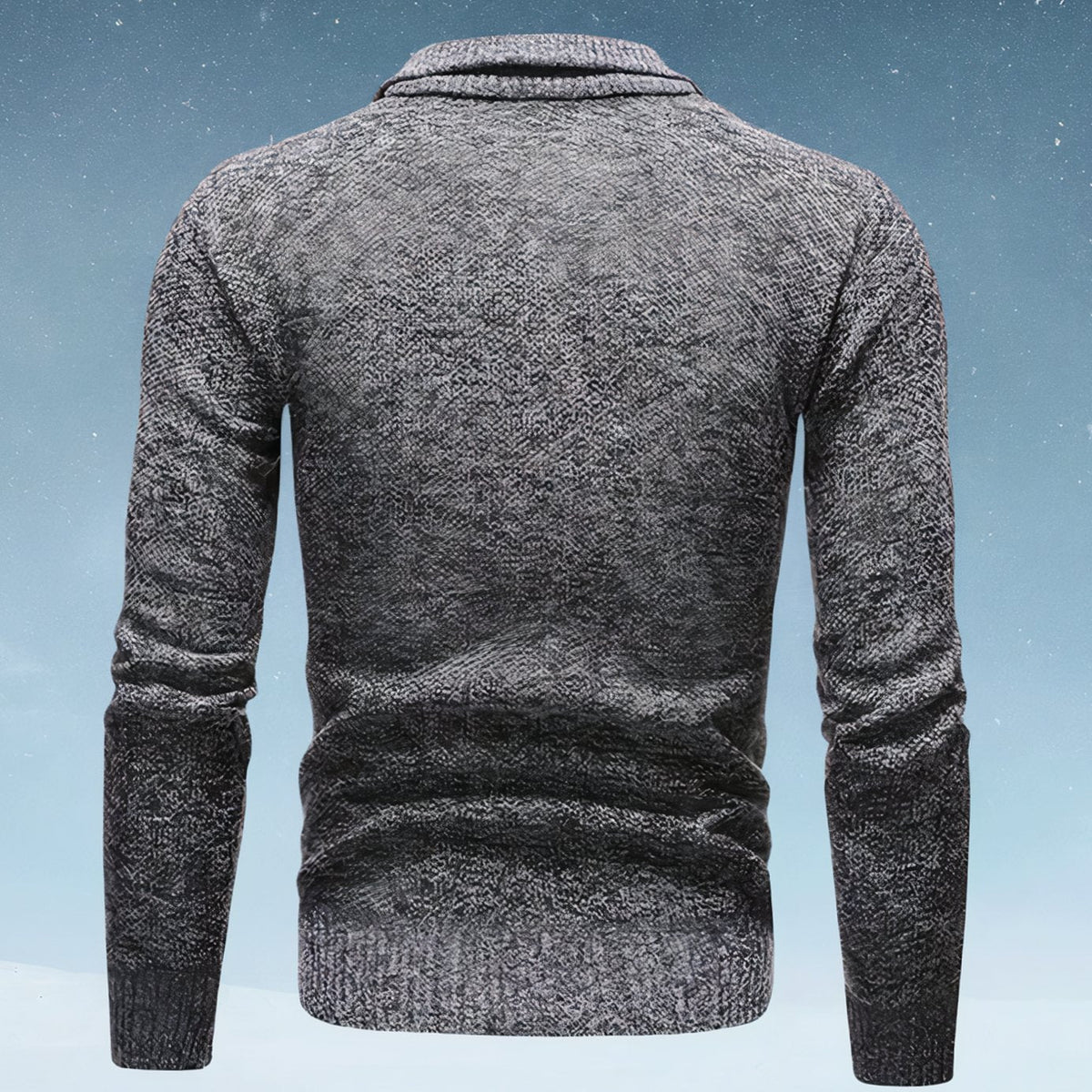 Olaf | Herencoltrui met breisel in geweven look