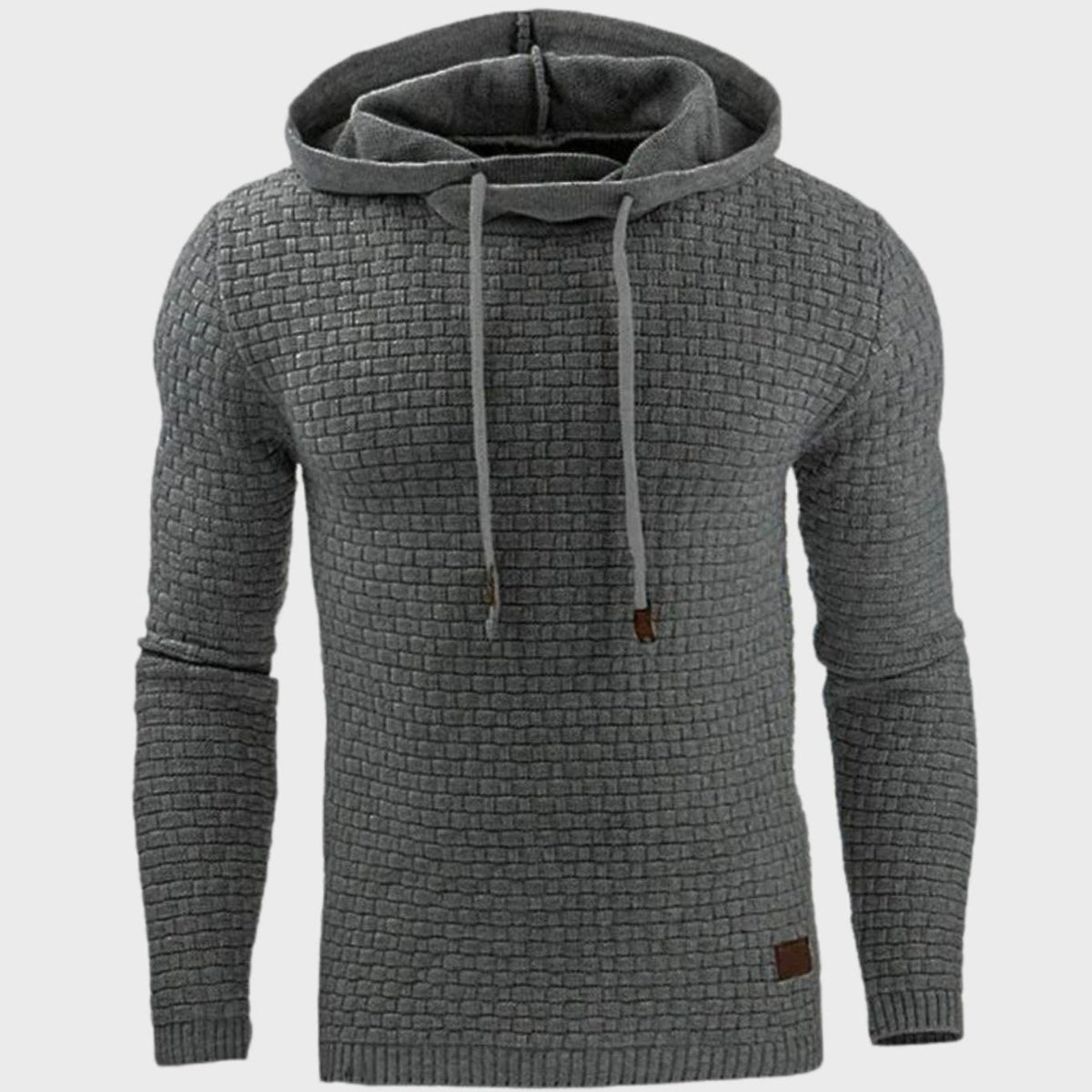 Ben | Herenhoodie met structuur en verstelbare capuchon