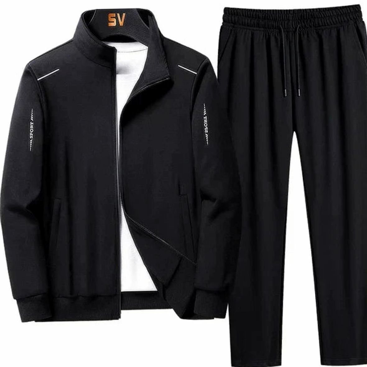 Sam | Tweedelig herentrainingspak met ritsjack en joggingbroek