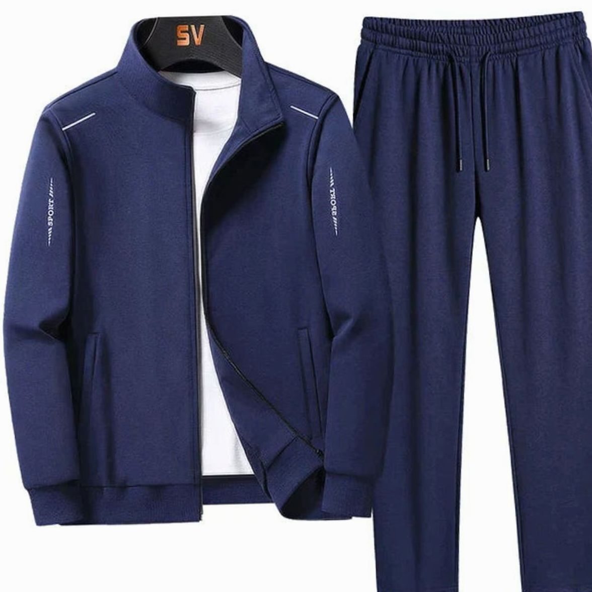 Sam | Tweedelig herentrainingspak met ritsjack en joggingbroek