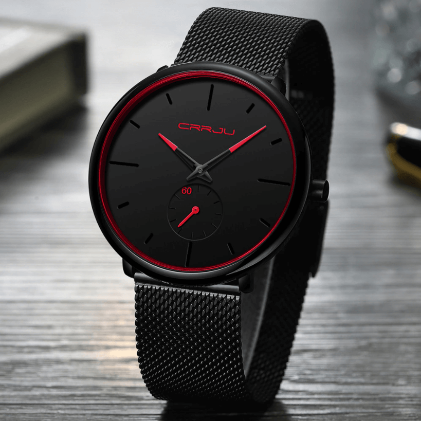 Dun modern herenhorloge CRJJU