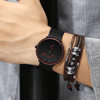 Dun modern herenhorloge CRJJU
