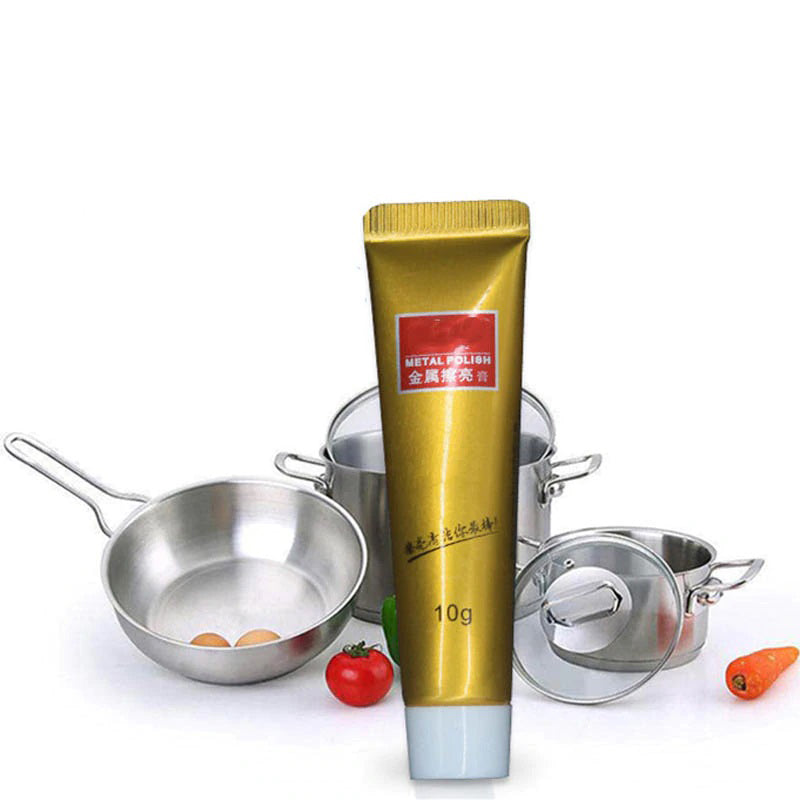 Metal polish cream
