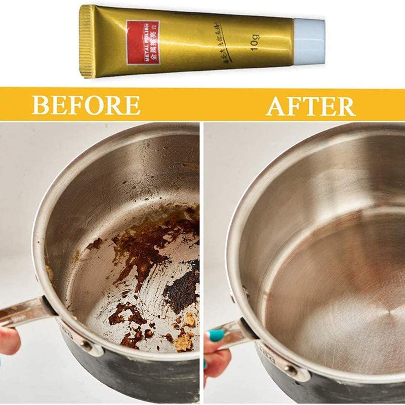 Metal polish cream