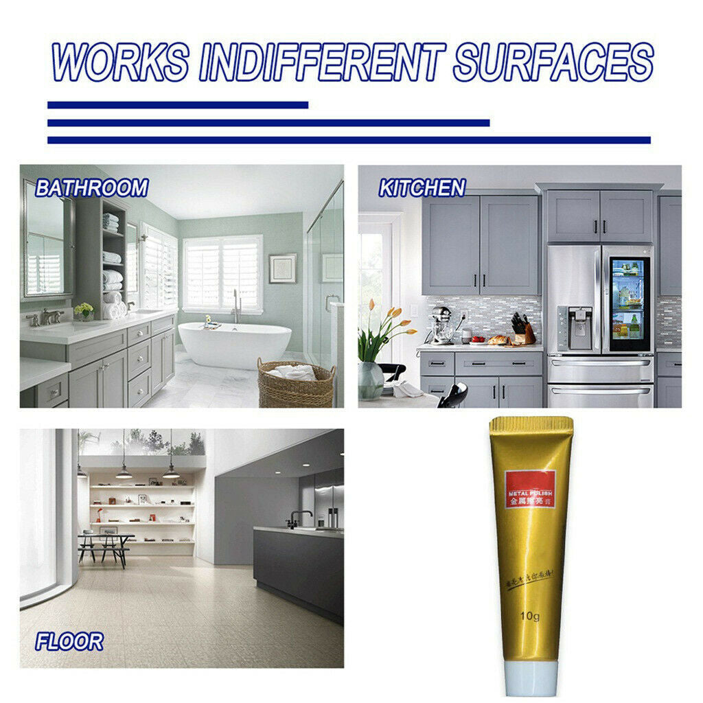 Metal polish cream