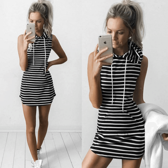 Mouwloos mini zomerjurk met twist detail — afbeelding 14