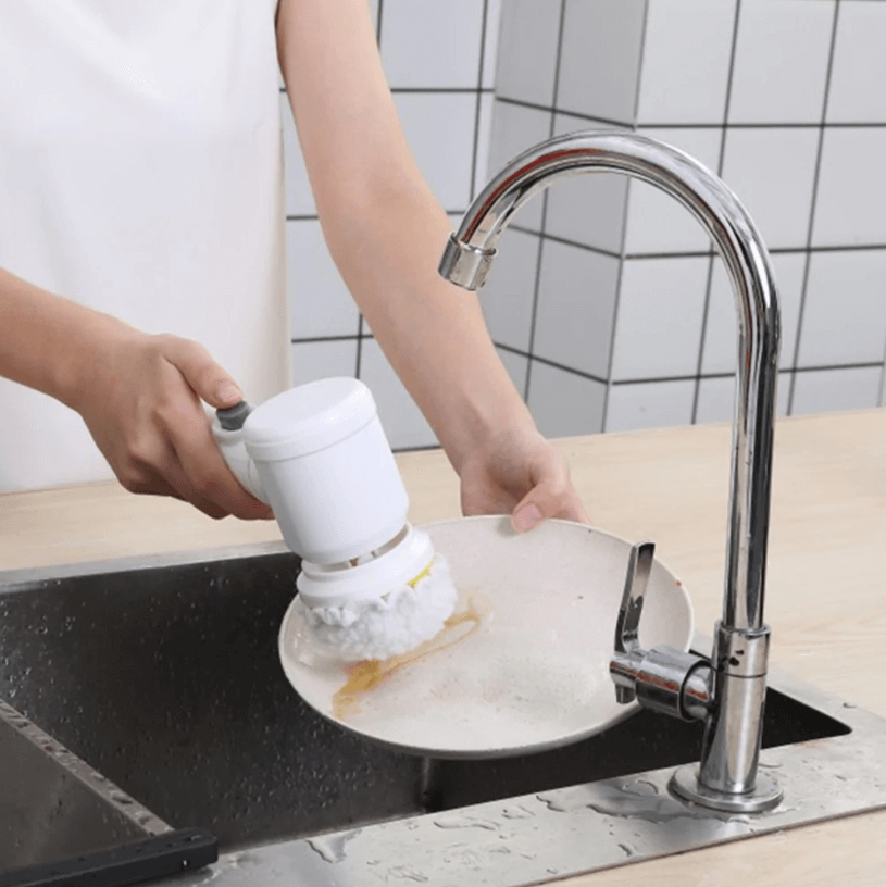 Mini draadloze elektrische schrobber
