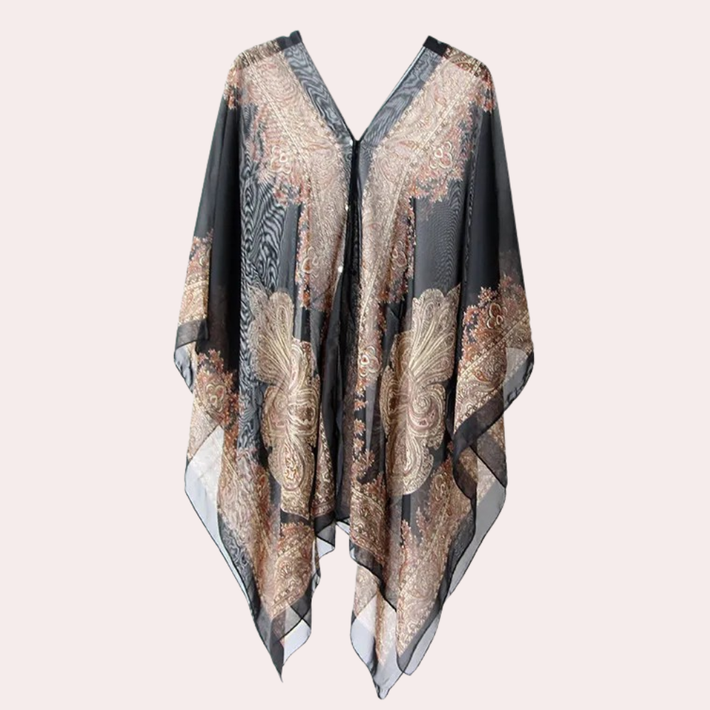 Poncho-sjaal voor dames