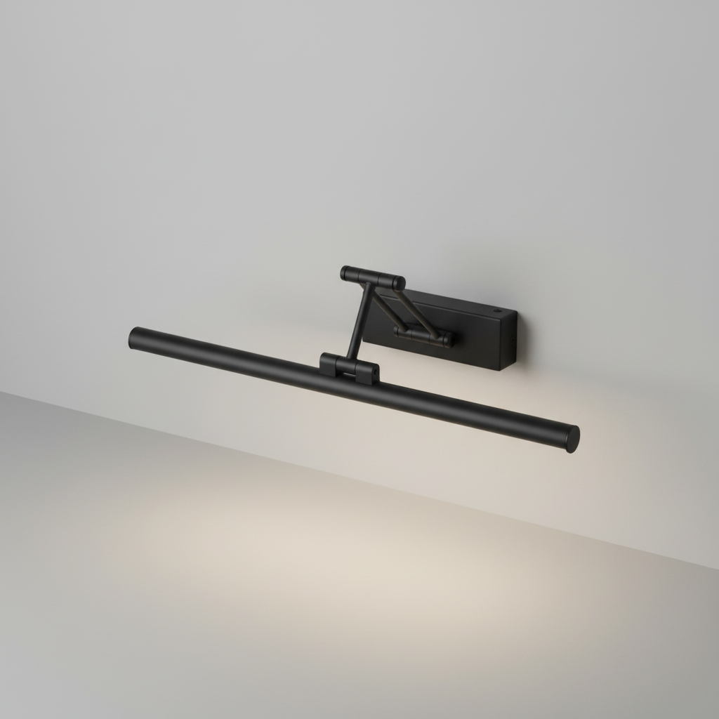 LED-wandlamp metaal acryl