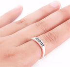 Mam ring – kleur: Zilver — afbeelding 8