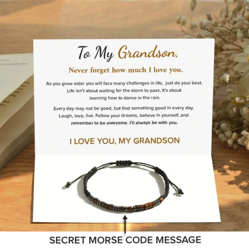 Morse code armband