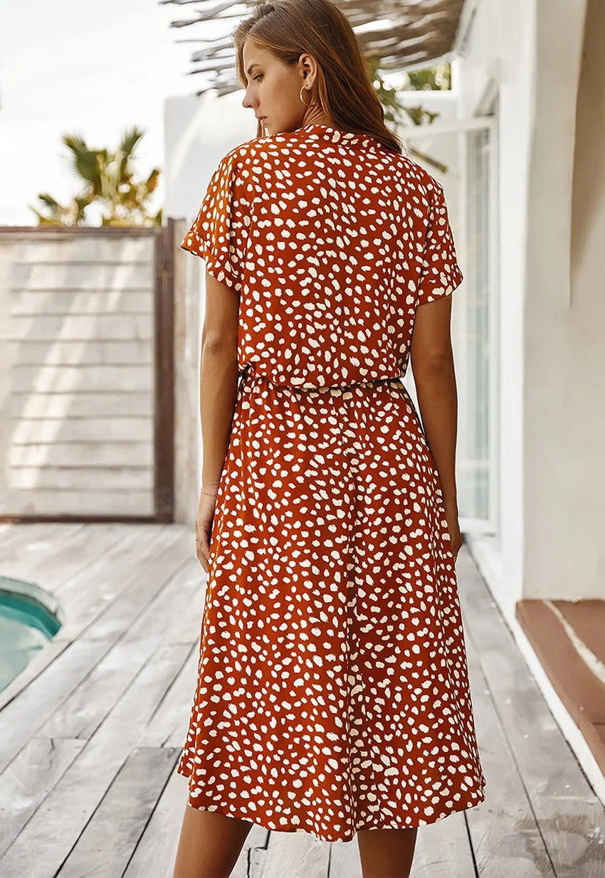 Xaveria | Luchtige zomerjurk met losse pasvorm