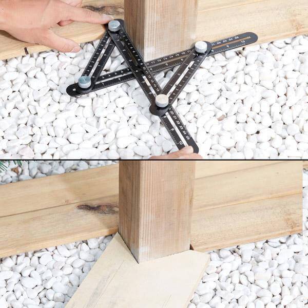 Zesvoudige hoekliniaal MultiFunction