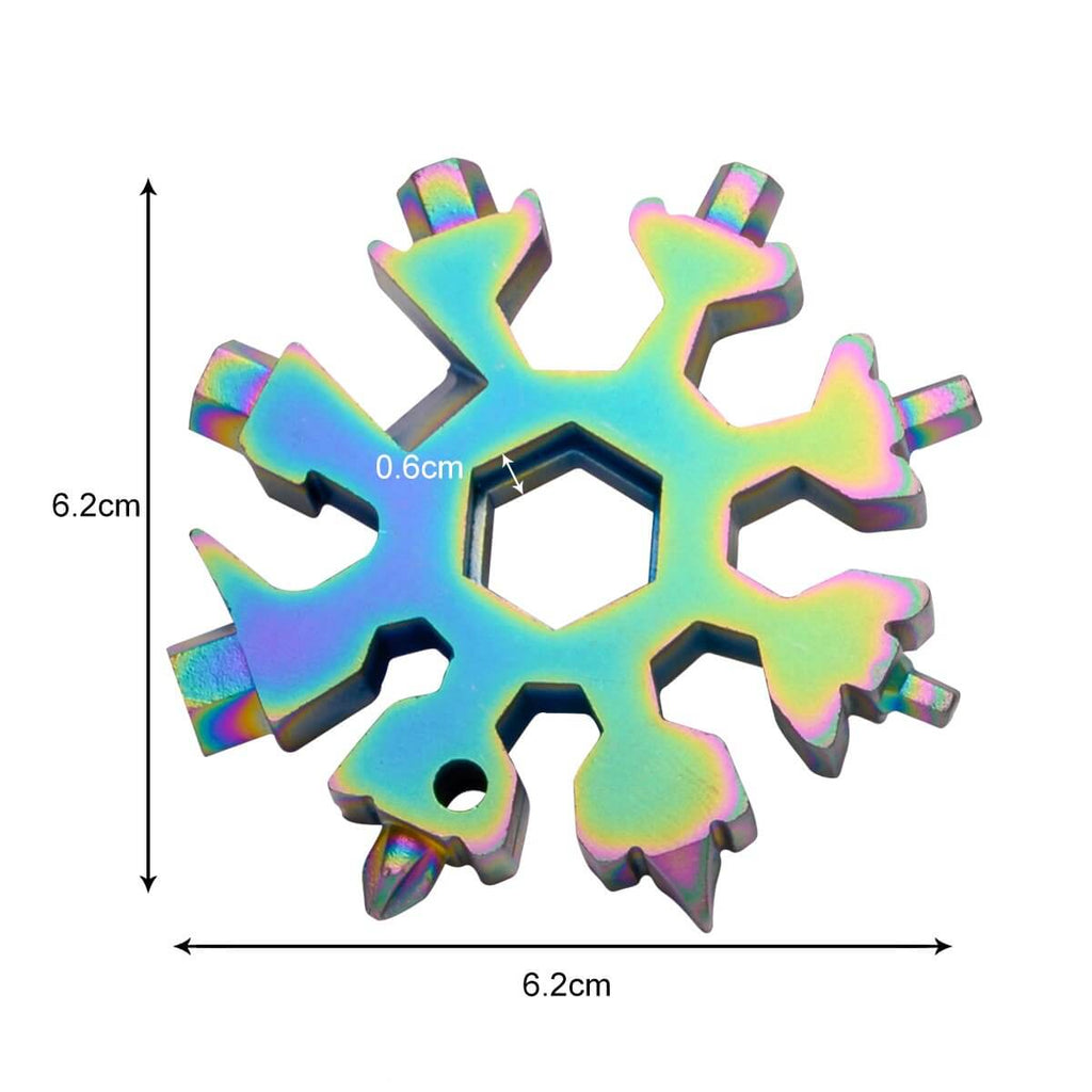 18-in-1 sneeuwvlok multi-tool