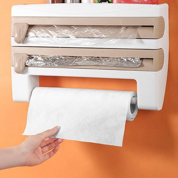 Multifunctioneel keukenrek voor aan de muur – materiaal: ABS — afbeelding 8