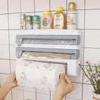 Multifunctioneel keukenrek voor aan de muur – materiaal: ABS — afbeelding 5
