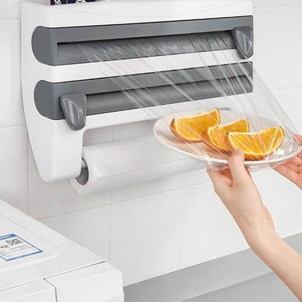 Multifunctioneel keukenrek voor aan de muur – materiaal: ABS — afbeelding 11