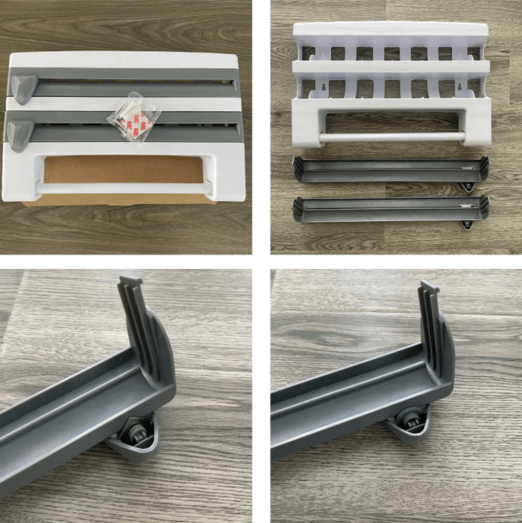 Multifunctioneel keukenrek voor aan de muur – materiaal: ABS — afbeelding 13