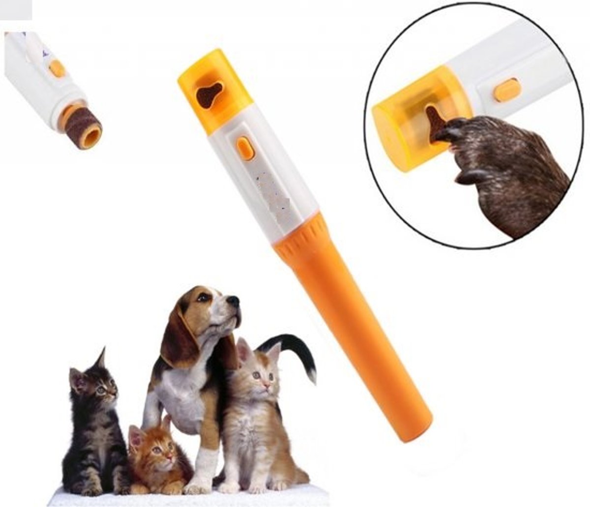 Elektrische nagelvijl voor honden en katten